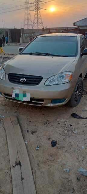 A picture of Toyota Corolla for sale Neatly Used Everything is intact Ac