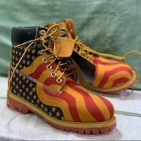 A picture of Authentic Timberland Boots at 200K