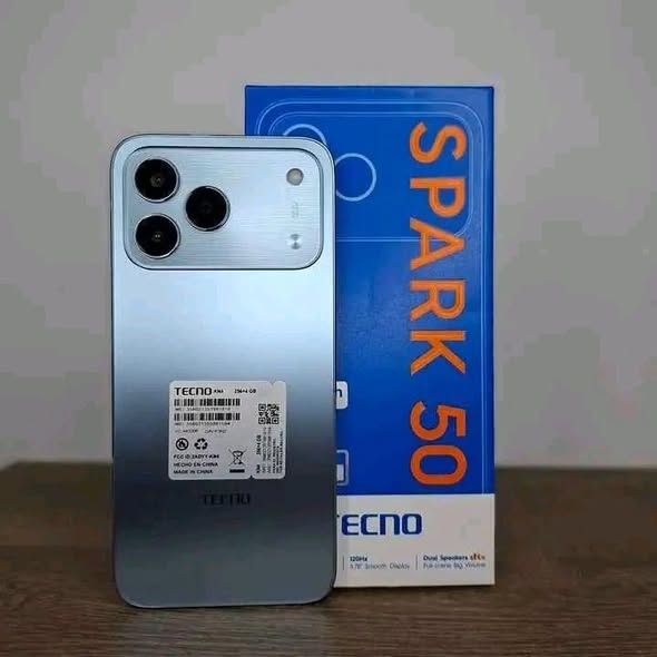 A picture of TECNO SPARK 50 AT 450 000 128GB STORAGE