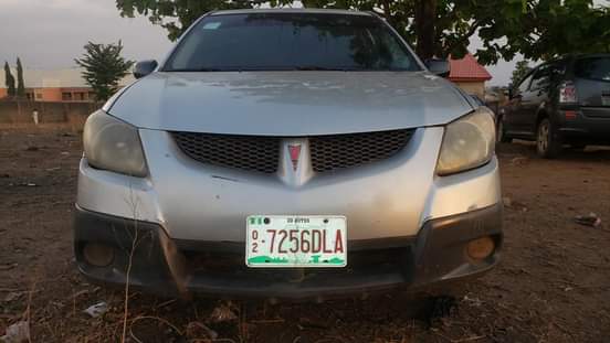 A picture of First body Distress Pontiac Vibe