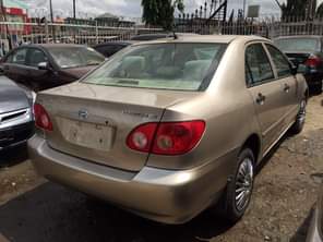 A picture of TOKUNBO TOYOTA COROLLA 2006Model No mechanical issues Good condition Papers