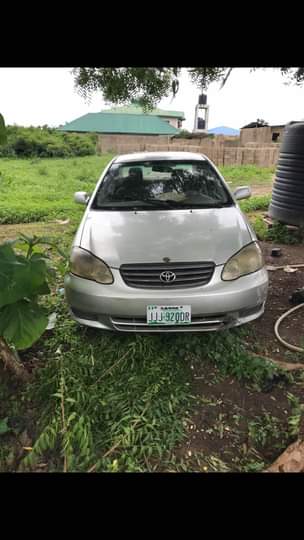 A picture of Available for sale Toyota Corolla follow come painting 2.550 contact