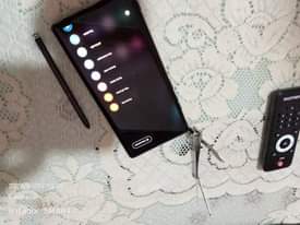A picture of Samsung note 10 plus
