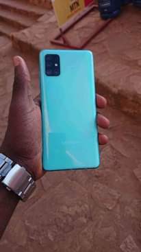 A picture of Samsung galaxy A51 on sale in banda kireka 128gb with