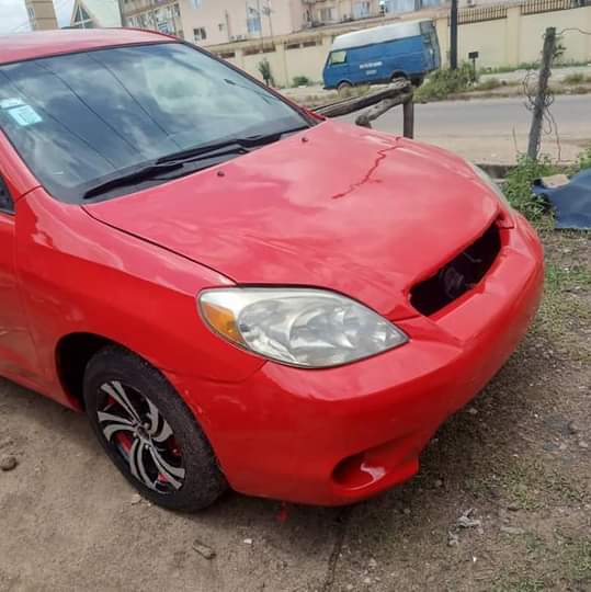 A picture of Newly painted 2004 Toyota matrix for sale with good engine
