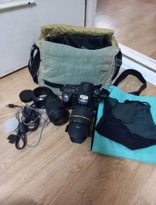A picture of Sony alpha 580