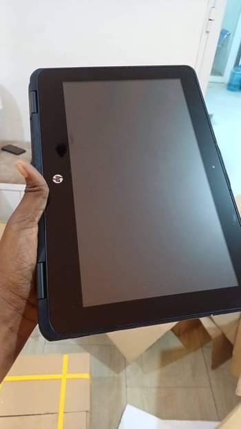 A picture of Laptop and accessories