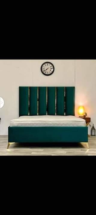 A picture of All sizes of bedframe