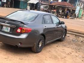 A picture of Toyota Corolla sport 2010 Location oyo Pure first body Very