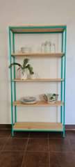 A picture of Iron Wooden Shelve