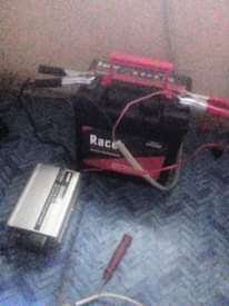 A picture of Solar panel setup