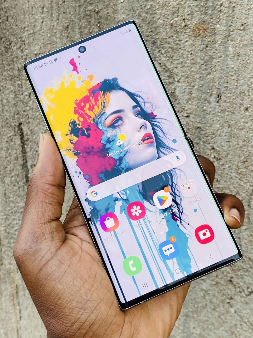 A picture of Samsung Note 10