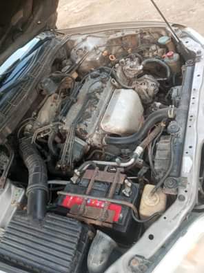 A picture of Honda engine and gear perfect call or text me on