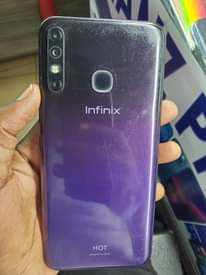 A picture of INFINIX HOT8 PRO. AT 165000.