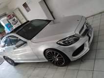 A picture of 2018 Mercedes Benz c200 AMG