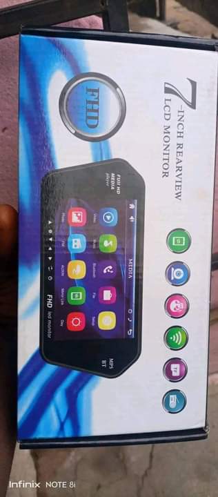 A picture of Car radio android camera