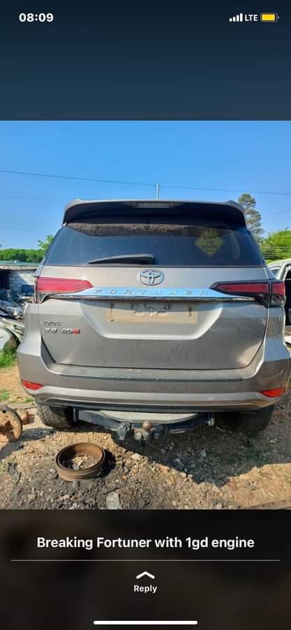 used toyota fortuner