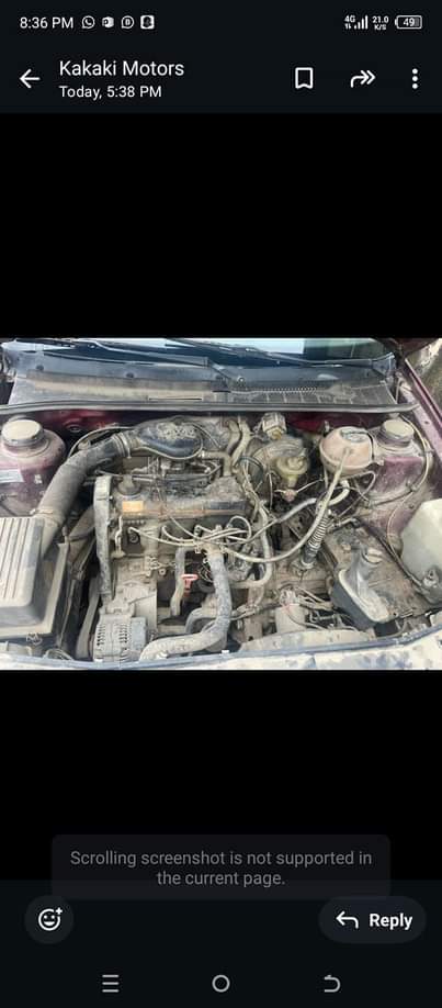 A picture of First body Engine and Gear no battery price 950k settlement