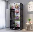 A picture of 2 column plastic wardrobe