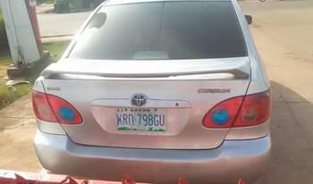 A picture of Toyota Corolla