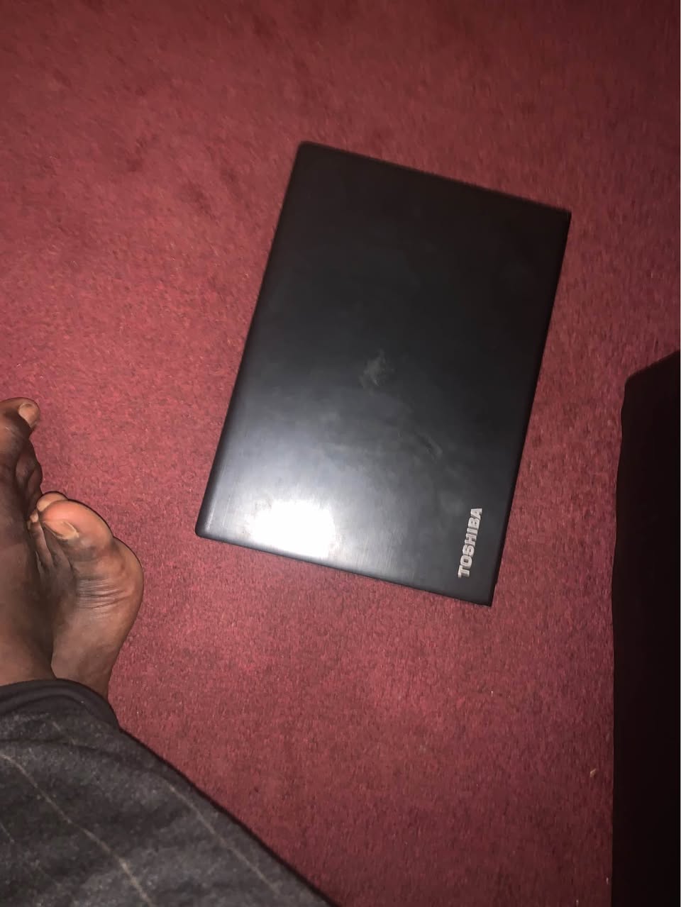 A picture of Toshiba laptop