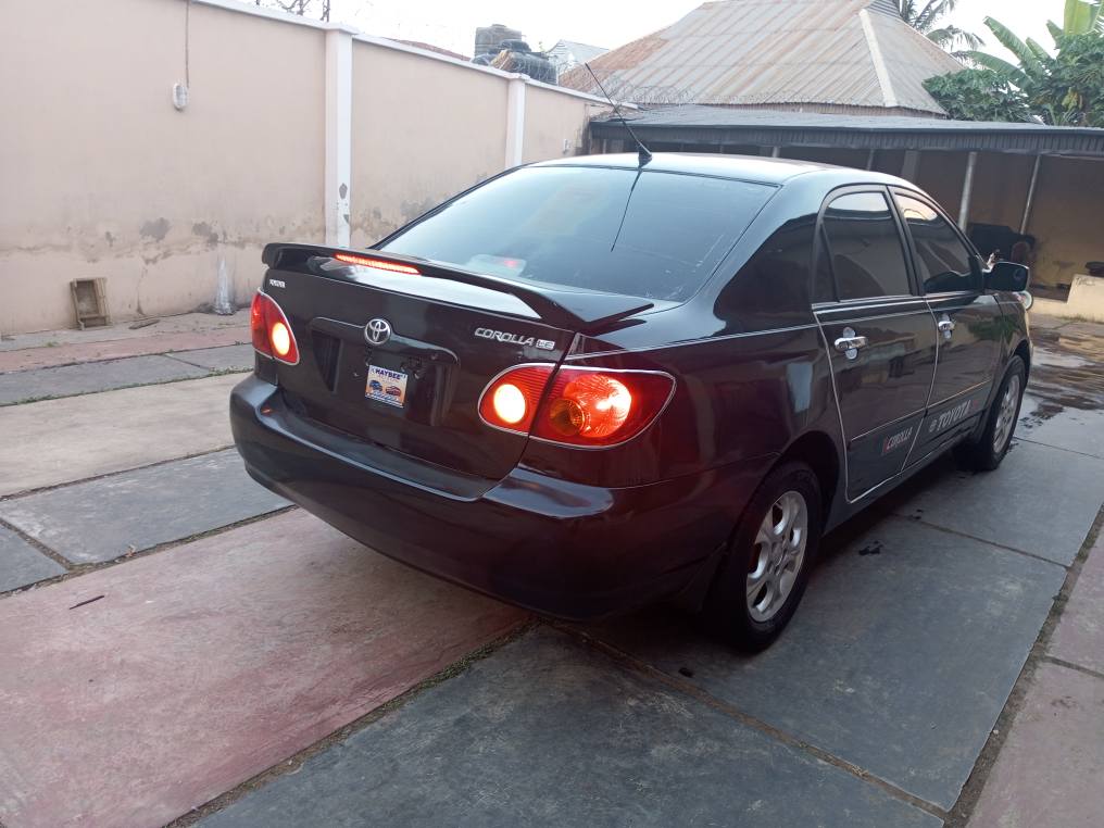 A picture of Sharp Toyota Corolla 2003 Model