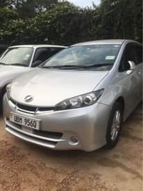 A picture of TOYOTA WISH NEW MODEL 7 Seater Black interior 33 Millions