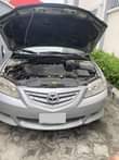 A picture of Mazdah 6 sports sedan 2006 gray