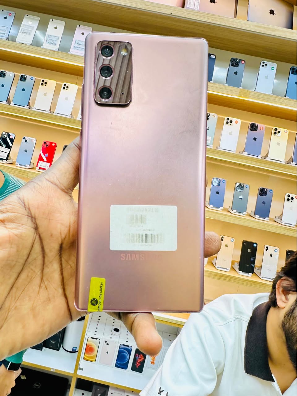 A picture of Samsung galaxy Note 20 5G