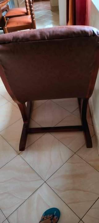 A picture of Swinging rocking chair for elderly