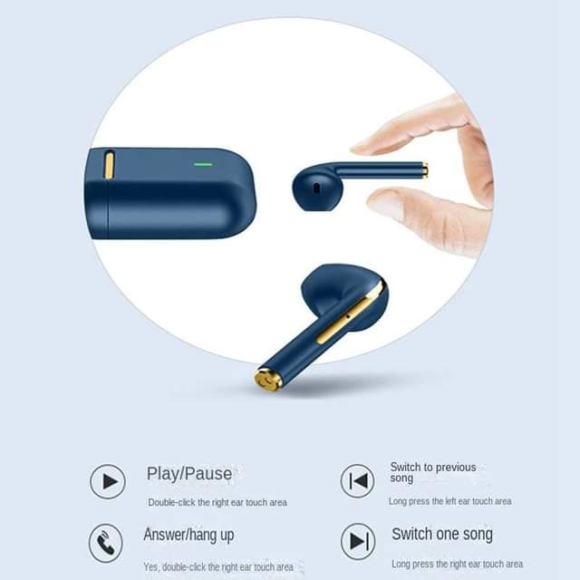 A picture of xiaomi j18 wireless bluetooth earbuds