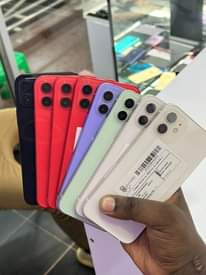 A picture of iPhones