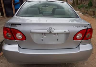 A picture of Toyota Corolla 2007 First body neatly used Buy and drive