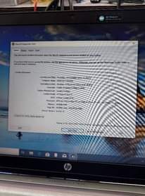A picture of HP laptop