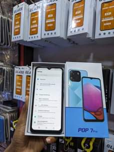 A picture of New tecno pop 7 at 270k call on 0708573469