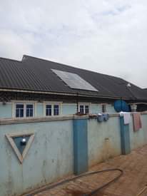 A picture of Solar system installation
