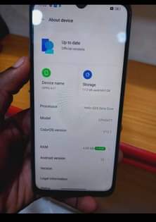 A picture of Oppo A17