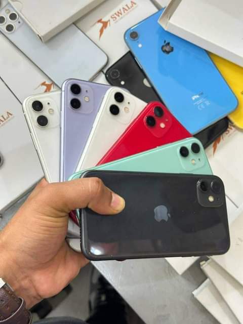 A picture of iPhone 11 plain
