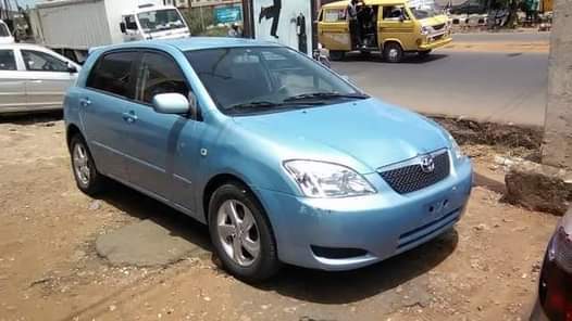 A picture of Foreign user Toyota Corolla hashback Year 2008 Whatsapp 2348140750415 No