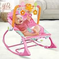 A picture of Baby swinging Rocker
