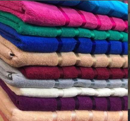 A picture of Plain pure cotton towels