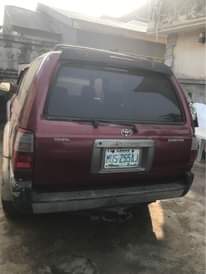 A picture of Toyota 4runner 2002 Registered and used Purely first body pan