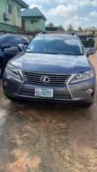 A picture of 3 months registered 2014 Lexus Rx350 with no single thing