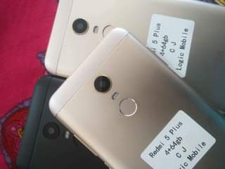A picture of redmi 5plus 4gb ram 64gb space android version 9 4000mAh