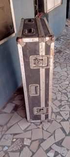 A picture of Flight case for professional and digital mixer console