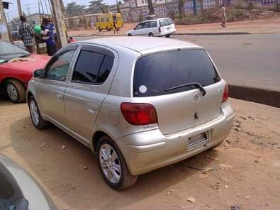 A picture of Clean Tokunbo Toyota Yaris hatch back Year of Production 2002