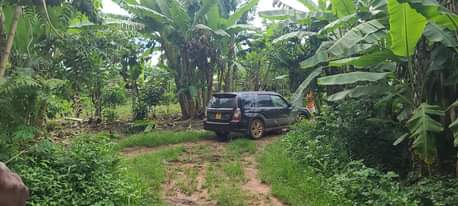 A picture of Semuto road Kanyanda Kawumu near President M7 Home 4.5acres of