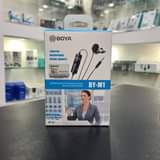 A picture of Boya microphones