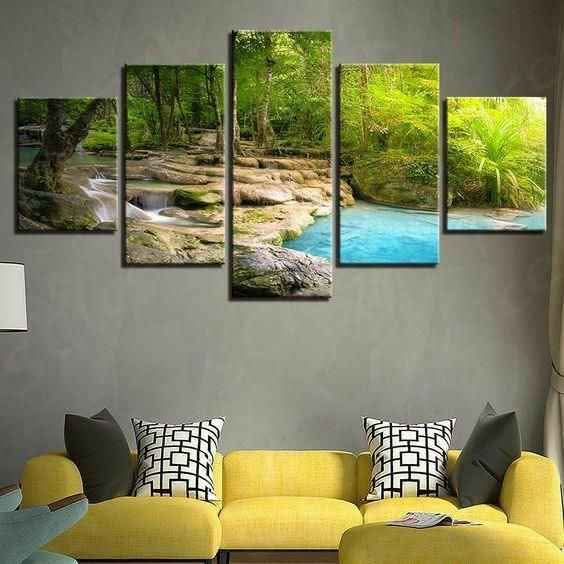 A picture of Canvas wall art