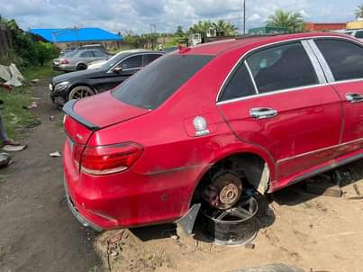 A picture of Faulty engine Benz